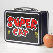 Classic Super Cat Metal Lunchbox (Beispiel)