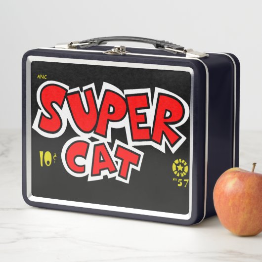Classic Super Cat Metal Lunchbox (Beispiel)