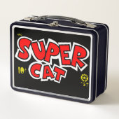 Classic Super Cat Metal Lunchbox (Vorderseite)