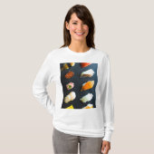 Classic Sushi Set – 10 classic pieces on a stone p T-Shirt (Vorne ganz)