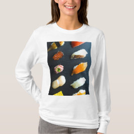 Classic Sushi Set – 10 classic pieces on a stone p T-Shirt