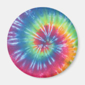 Classic Swirl Gefärbte Krawatte Magnete Magnet (Vorne)