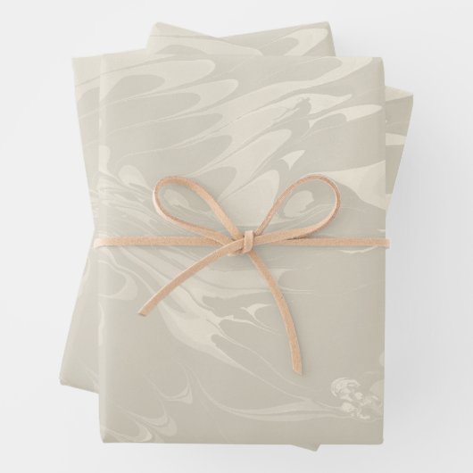 Classic Swirl-Marmormuster Geschenkpapier Set (Beispiel)