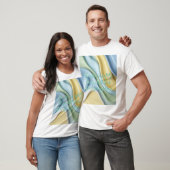 Classic t-shirt in stylish abstract graphic (Unisex)