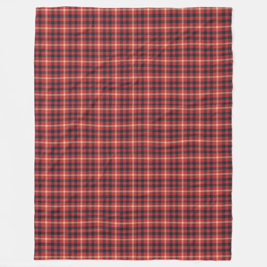 Classic Tartan Blanket für gemütliche Urlaubstage Fleecedecke (Vorderseite)