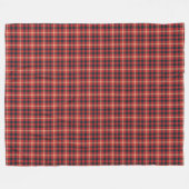 Classic Tartan Blanket für gemütliche Urlaubstage Fleecedecke (Vorderseite (Horizontal))