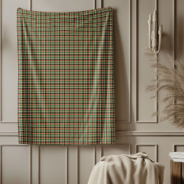 Classic Tartan Blanket für gemütliche Urlaubstage Fleecedecke