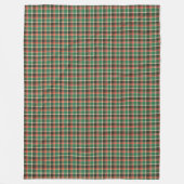 Classic Tartan Blanket für gemütliche Urlaubstage Fleecedecke (Vorderseite)