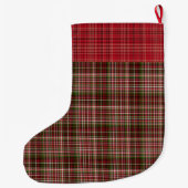 Classic Tartan Großer Weihnachtsstrumpf (Rückseite)