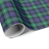 Classic tartan in blue geschenkpapier (Rolleneckpunkt)