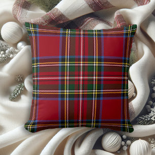 Classic Tartan Kariert Red Green n Blue Cotattacor Kissen