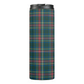 Classic Tartan Karierte INITIALS Festlicher Feiert Thermosbecher (Rückseite)