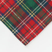 Classic Tartan Plaid Christmas Fleecedecke (Ecke)