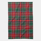 Classic Tartan Plaid Christmas Geschirrtuch (Vertikal)