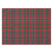Classic Tartan Plaid Christmas Tischdecke (Vorderseite (Horizontal))