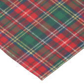 Classic Tartan Plaid Christmas Tischdecke (Schrägansicht)