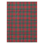 Classic Tartan Plaid Christmas Tischdecke (Vorderseite)