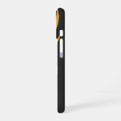 Classic Tattoo Inspired Line Art Design iPhone 16 Hülle (Linke Seite)