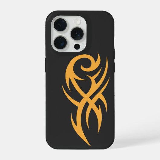 Classic Tattoo Inspired Line Art Design iPhone Hülle (Rückseite)