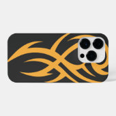 Classic Tattoo Inspired Line Art Design iPhone Hülle (Rückseite (Horizontal))