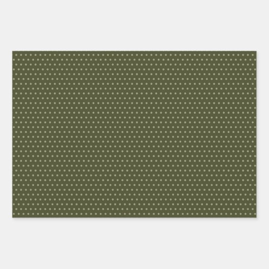 Classic Taupe Beige Brown Gray White Gingham Geschenkpapier Set (Vorderseite 2)