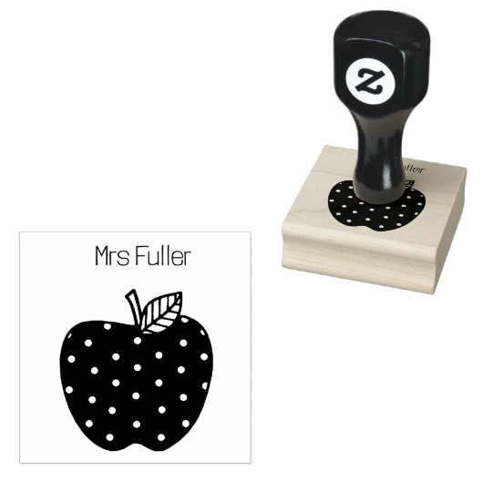 Classic Teachers Apple Custom Gummistempel (Stempel)
