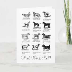 CLASSIC TERRIER DOG BIRTHDAY WISH CARD KARTE