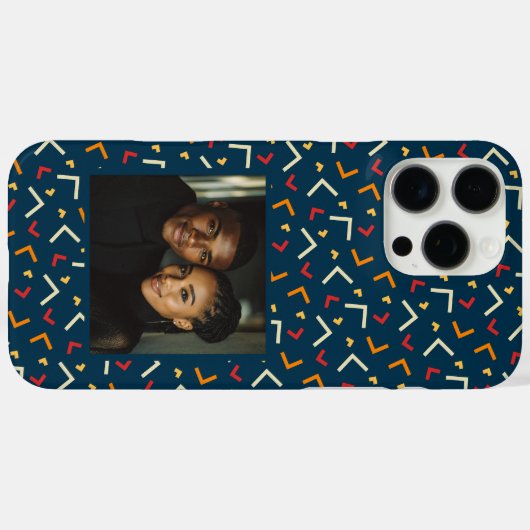 Classic Thank You Gifts Memphis Pattern Case-Mate iPhone Hülle (Rückseite (Horizontal))