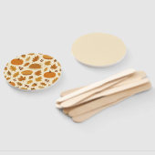 Classic Thanksgiving patterned  Fächer (Non-assembled)