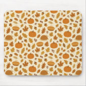 Classic Thanksgiving patterned  Mousepad (Vorne)