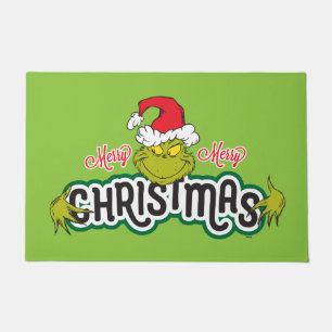 Classic The Grinch   Merry Merry Christmas Fußmatte