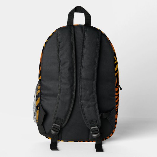Classic Tiger Bedruckter Rucksack (Rückseite)