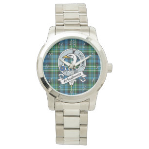 Classic Timeless Clan Arbuthnott Jagd Abzeichen Ta Armbanduhr