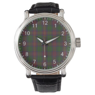 Classic Timeless Clan Cairns Jagen Tartan Kariert Armbanduhr