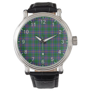 Classic Timeless Clan Carmichael Tartan Kariertes  Armbanduhr