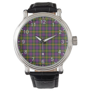 Classic Timeless Clan Carnegie Tartan Kariertes Ge Armbanduhr