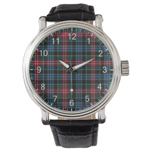 Classic Timeless Clan Comyn Tartan Kariertes Gesch Armbanduhr
