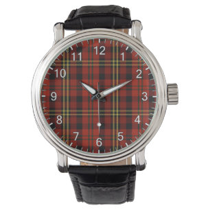 Classic Timeless Clan Davis Tartan Kariert Gift Wa Armbanduhr