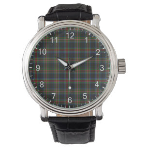 Classic Timeless Clan Denniston Tartan Kariertes G Armbanduhr