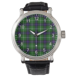 Classic Timeless Clan Donald MacDonald Tartan Plai Armbanduhr
