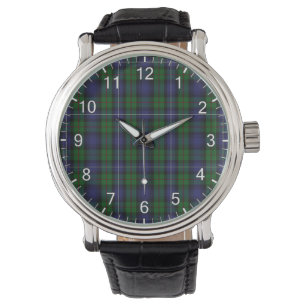 Classic Timeless Clan Donnachaidh Robertson Tartan Armbanduhr