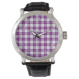 Classic Timeless Clan Dunlop Dress Tartan Kariert Armbanduhr