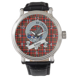 Classic Timeless Clan Innes Abzeichen Tartan Watch Armbanduhr
