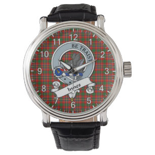Classic Timeless Clan Innes Modernes Abzeichen Tar Armbanduhr