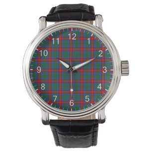 Classic Timeless Clan Jardine Dress Tartan Kariert Armbanduhr