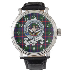Classic Timeless Clan Urquhart Abzeichen Tartan Wa Armbanduhr