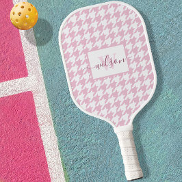 Classic Timeless Elegant Feminin Individuelle Name Pickleball Schläger