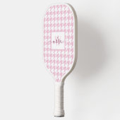 Classic Timeless Elegant Feminin Individuelle Name Pickleball Schläger (Links)