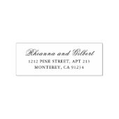 Classic Timeless Wedding Gummistempel (Prägung)