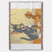 Classic Tom und Jerry Showdown Decke (Vorderseite Vertikal)